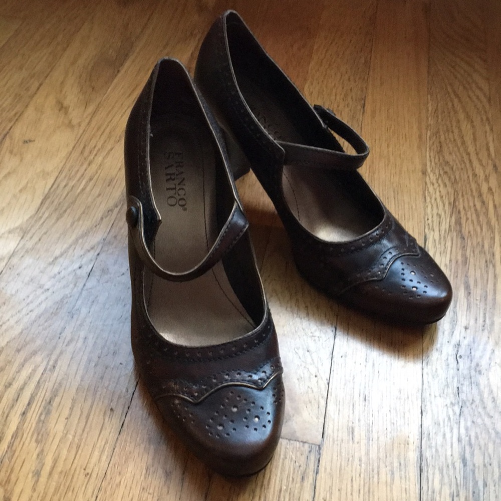 Franco Sarto size 7.5 Mary Jane heels
